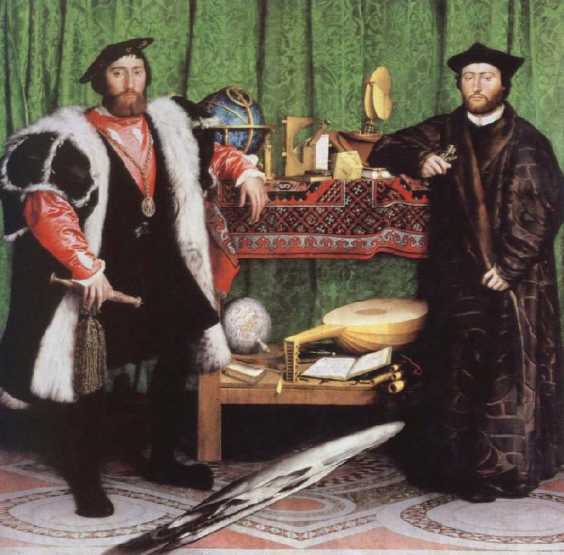 Hans holbein the younger the ambassadors